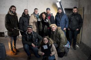 Il cast di Amnesia diretto da Marco Paracchini